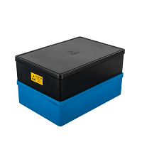 Conductive Polypropylene Stackable Bin – Model 9805106-2