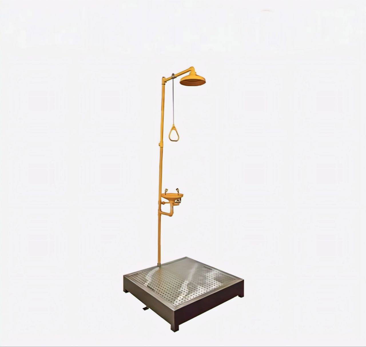 ES PTS-100 Stainless Steel Platform with Sump and Removable Perforated Cover