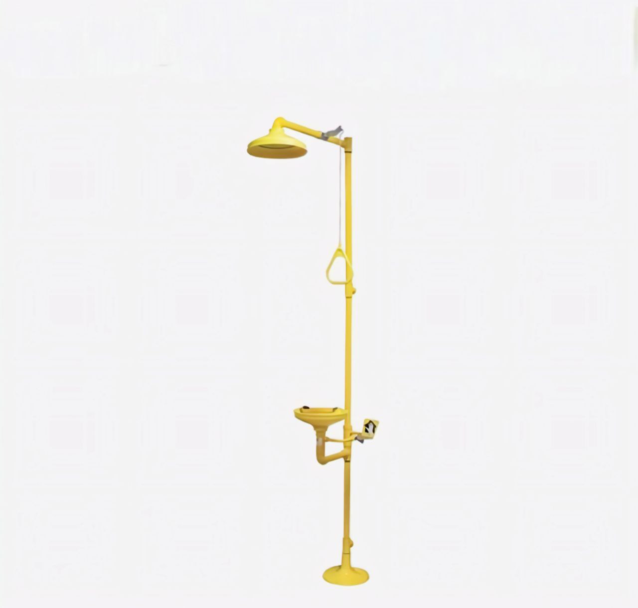 ECB 10020 AB Combination Shower & Eyewash with ABS Plastic Bowl
