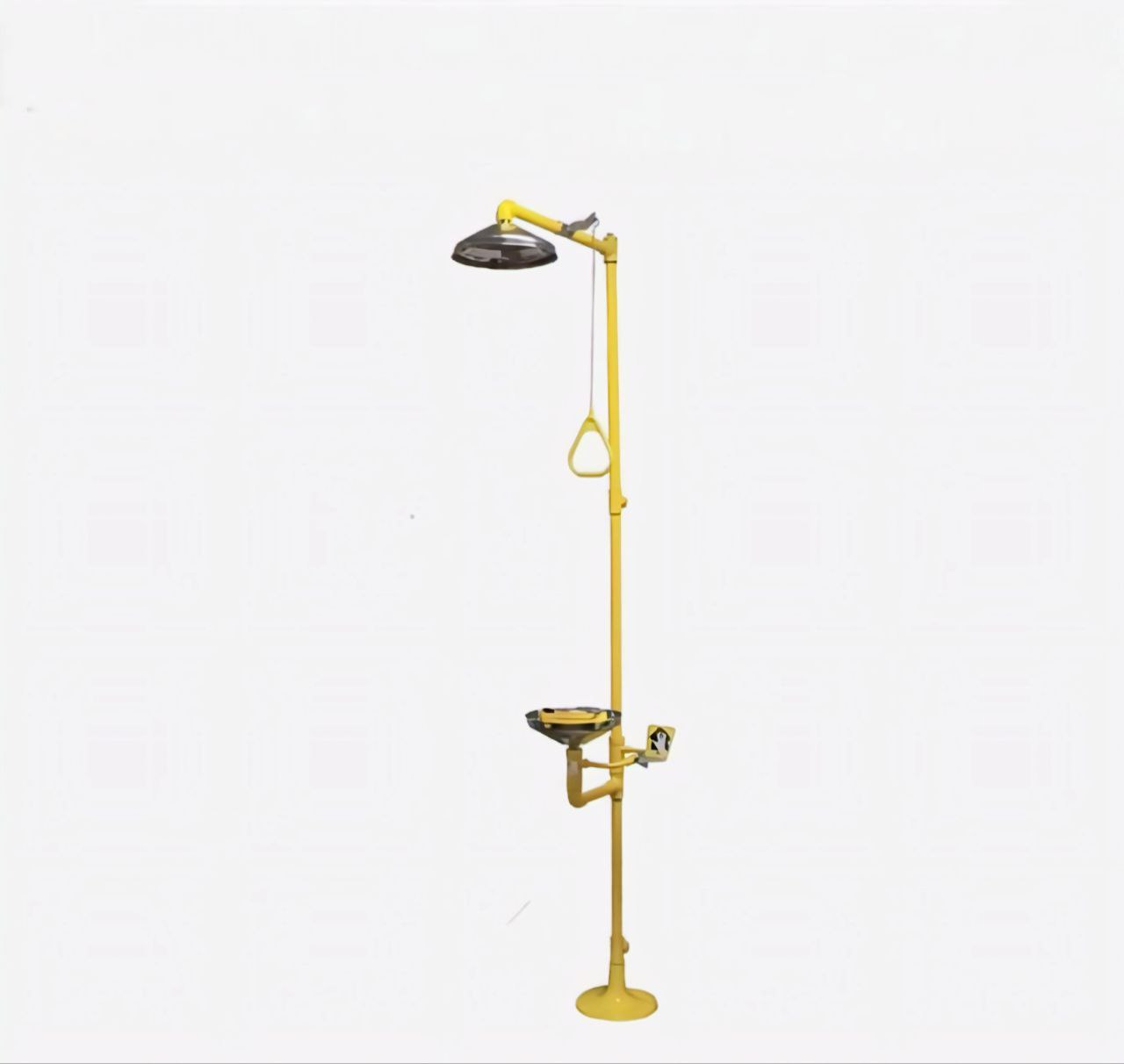 ECB 10020 SS Combination Shower & Eyewash with Stainless Steel Bowl