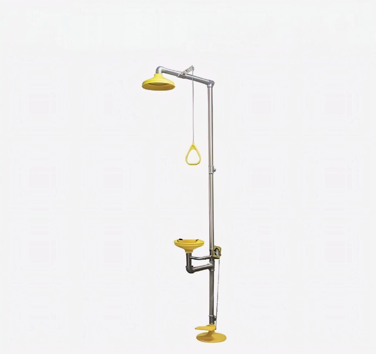 EPX 10022 AB Combination Unit of Drench Shower & Eyewash with ABS Bowl & Foot Pedal