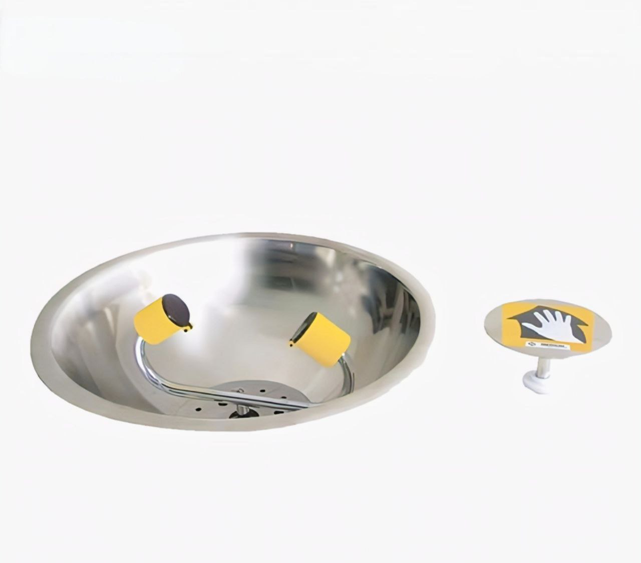 PLUMBED EMERGENCY SHOWER & EYEWASH