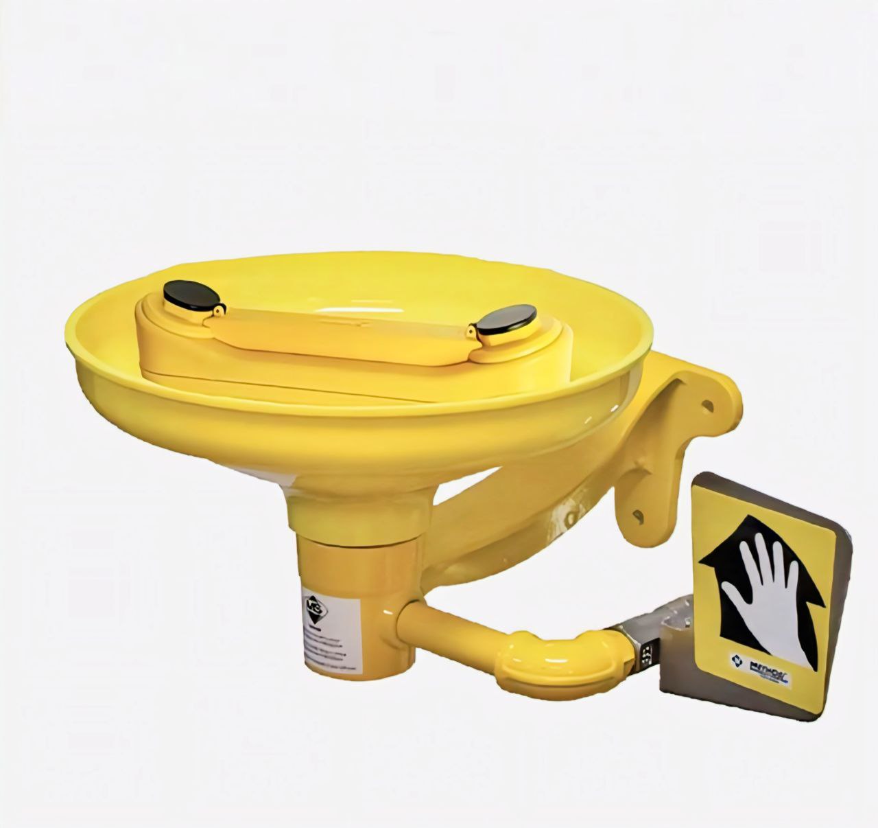 EY 5050 AB Wall Mounted Eyewash with ABS Plastic Bowl