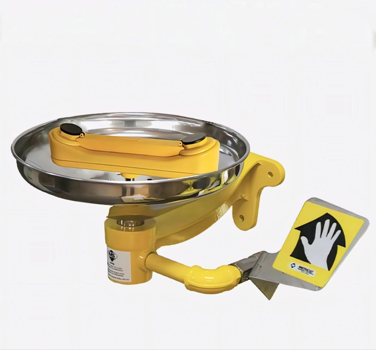 EY 5050 SS Wall Mounted Eyewash with Stainless Steel Bowl
