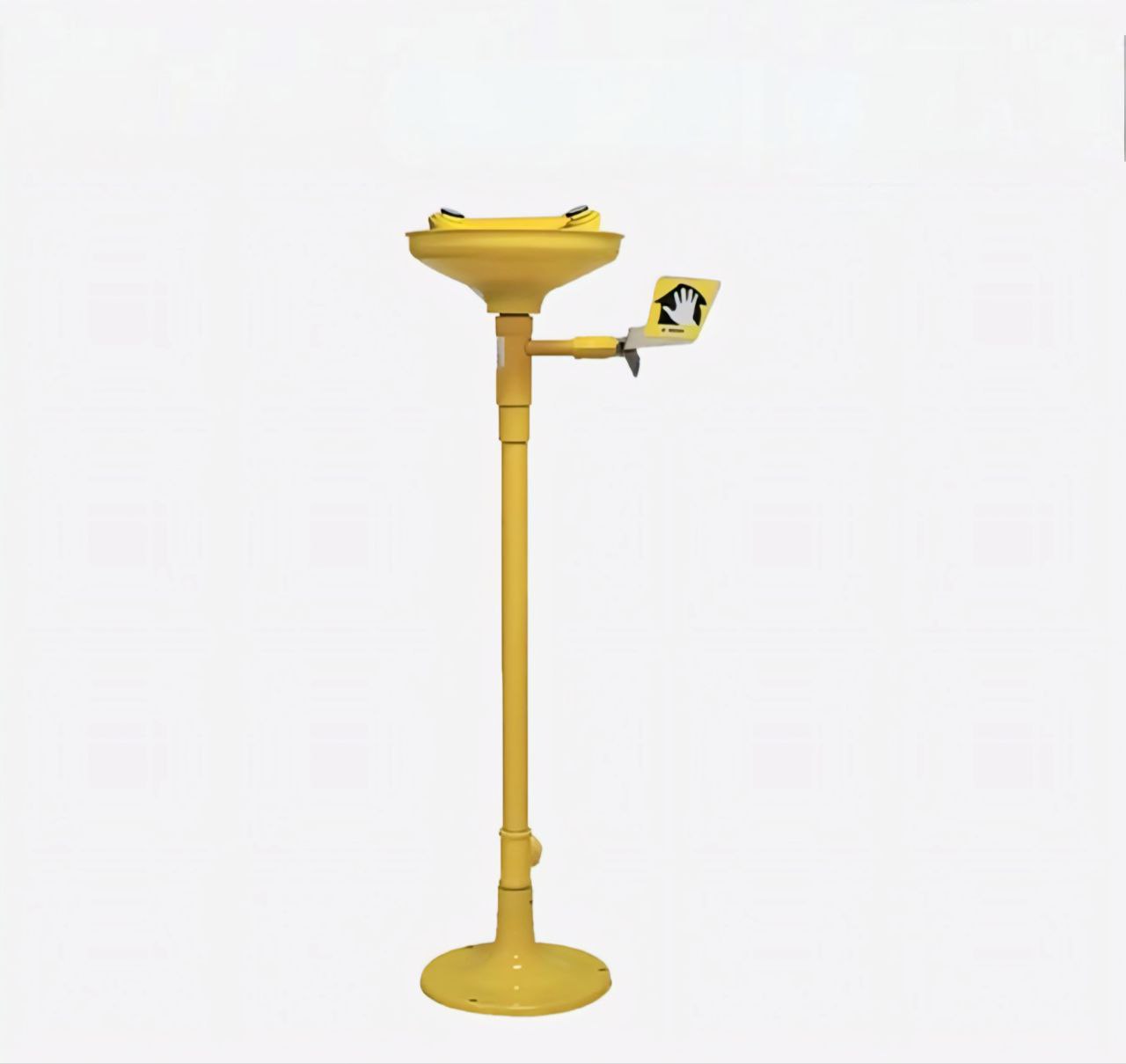 EY 5060 AB – Floor Mounted Eyewash with ABS Plastic Bowl