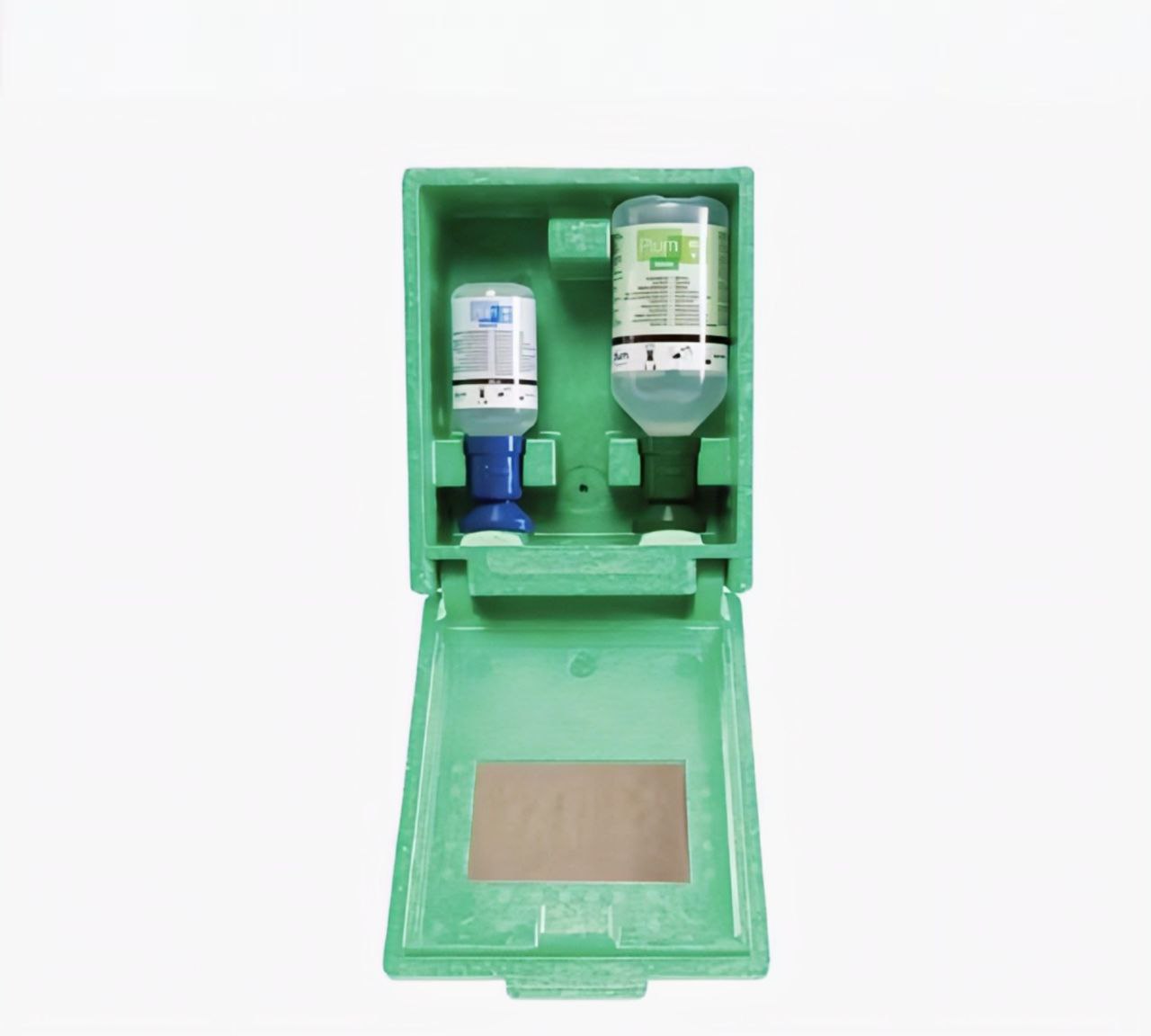 Dust-proof Wall PLUM Combination Emergency Eyewash Station
