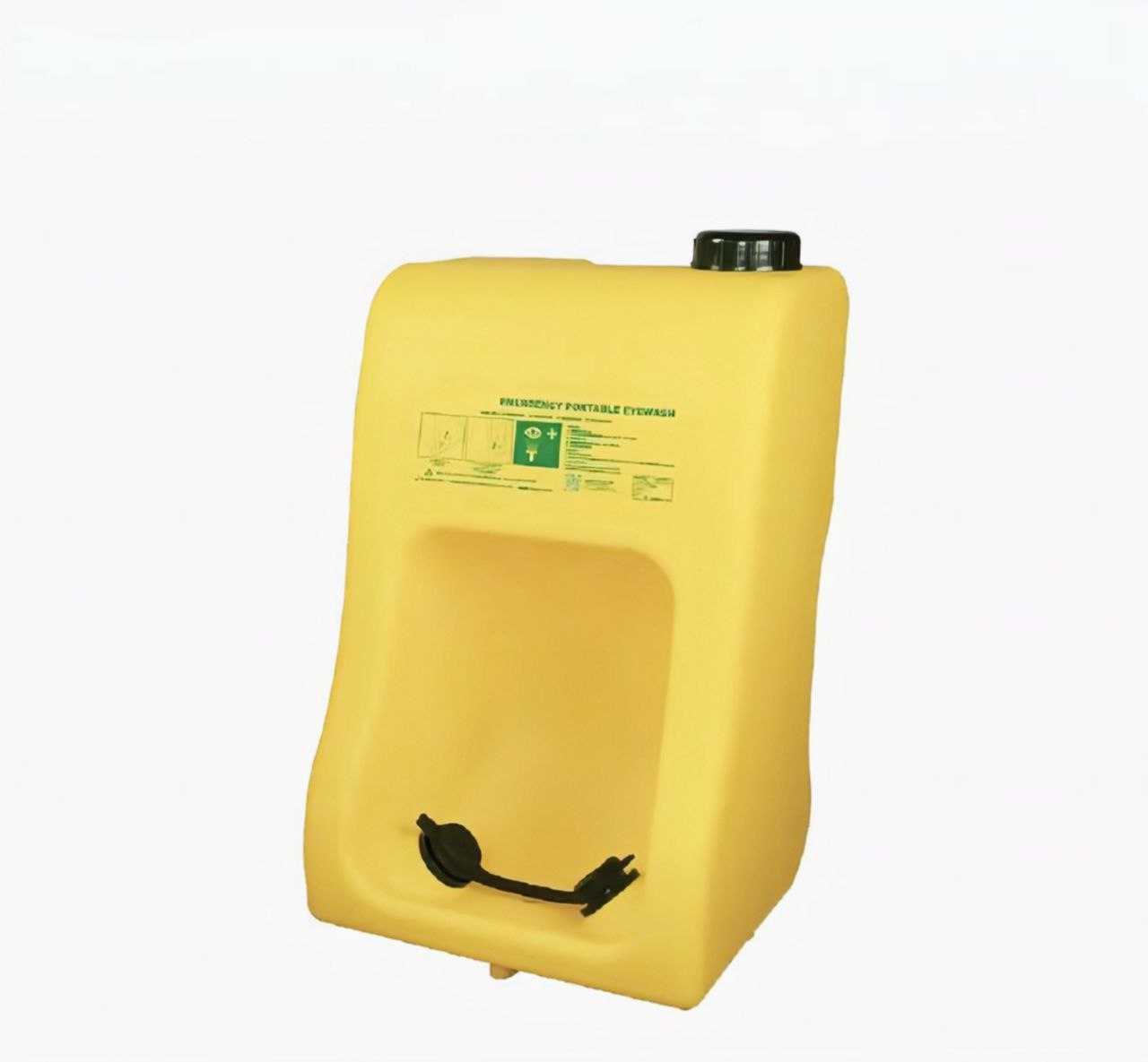 ES-ME6001 Portable Eyewash in Polyethylene CW Wall Bracket