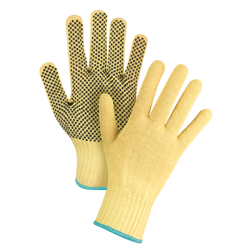 KEVLAR KNITTED WITH PVC DOTTED GLOVE