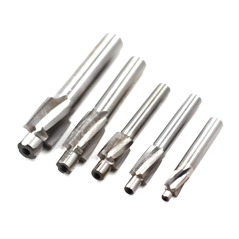 3 Flutes HSS Counterbore Drill Bit (Metric & Inch Size)