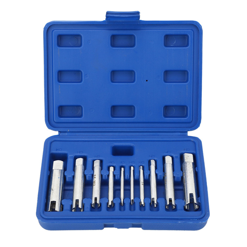 9PCS Broken Tap Extractor Set with Storage Box