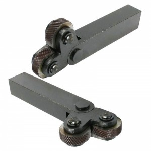 Dual Wheel Knurling Tool with Diamond Pattern – Industrial Type