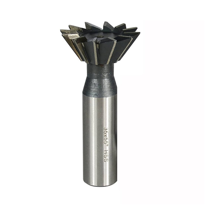 HSS Metric & Inch Dovetail End Mill (45° & 60°) for Industrial Use
