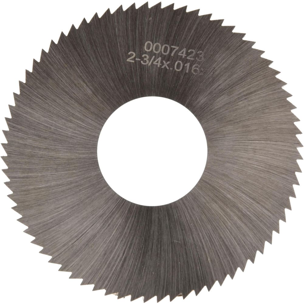 HSS Metric Plain Metal Slitting Saws for Industrial Use