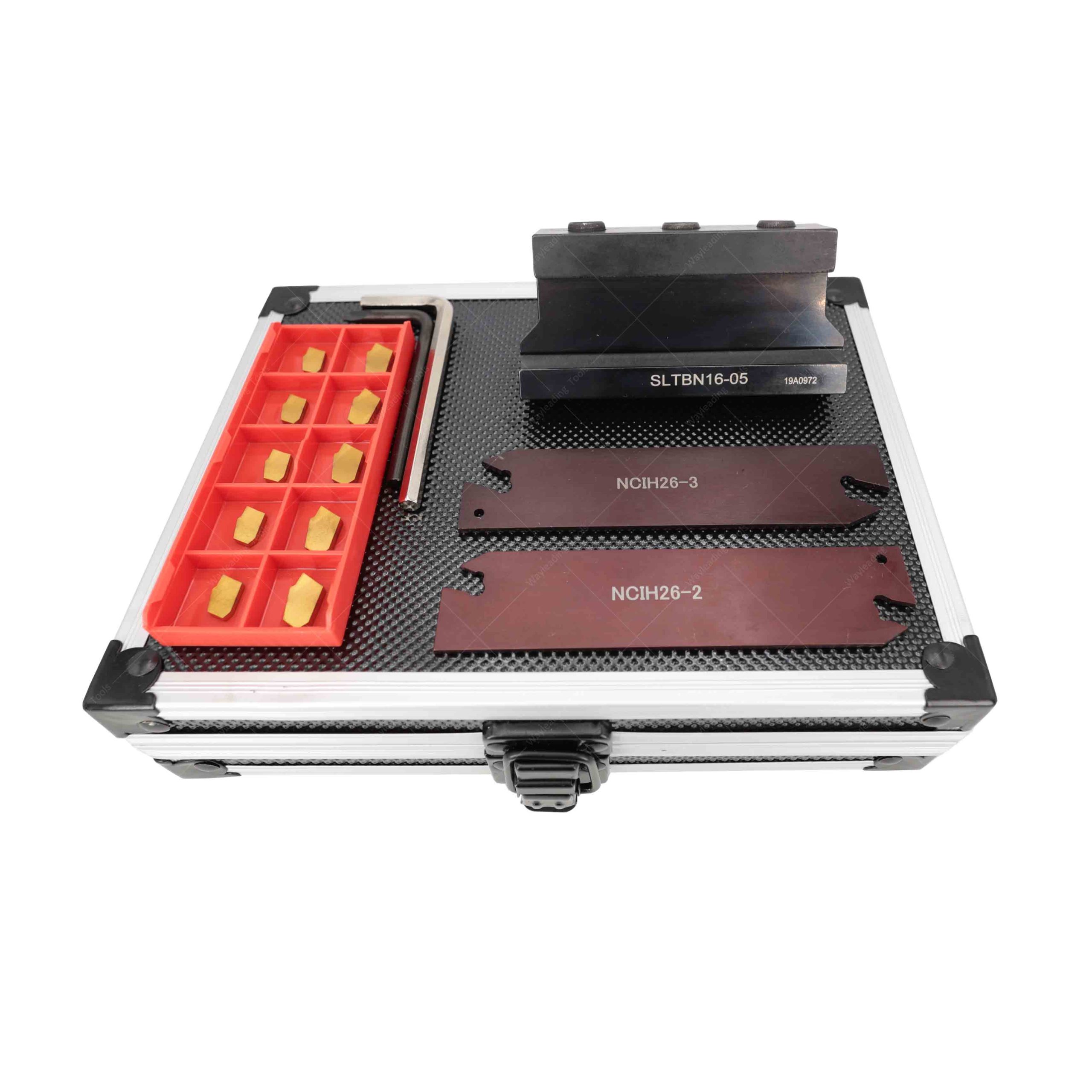 Parting & Grooving Tool Set (SLTB Block, NCIH Blades, GTN Inserts)
