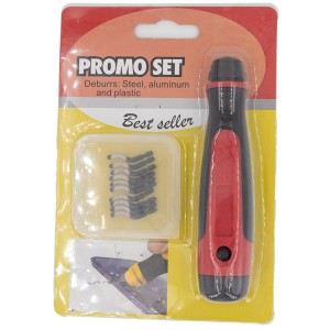 Type B Light Duty Deburring Tool Set (Holder & Blade)