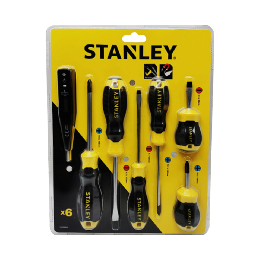 Stanley Cushion Grip 2 Screwdriver Set 7 pcs STMT66679