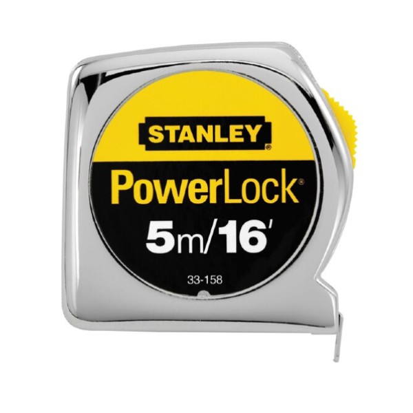 Stanley Powerlock Measuring Tape 5m STHT33158-8