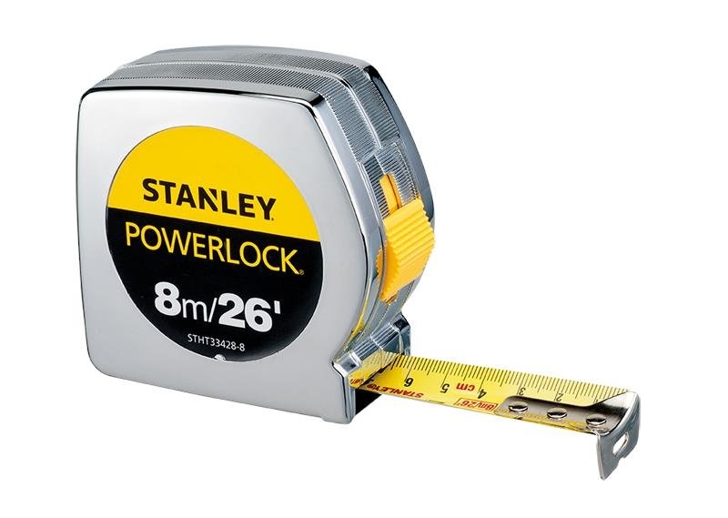 Stanley Powerlock Measuring Tape 8m STHT33428-8