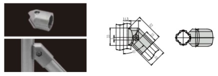 Aluminum Conjunction AJA-45_H