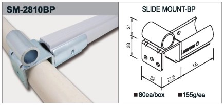 Holder for Sliding Pipes SM-2810BP
