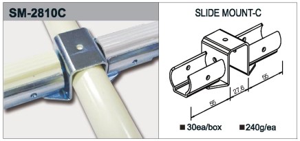 Holder for Sliding Pipes SM-2810C