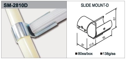 Holder for Sliding Pipes SM-2810D
