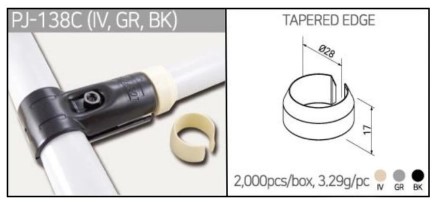 Plastic Holder with Beveled Edge PJ-138C