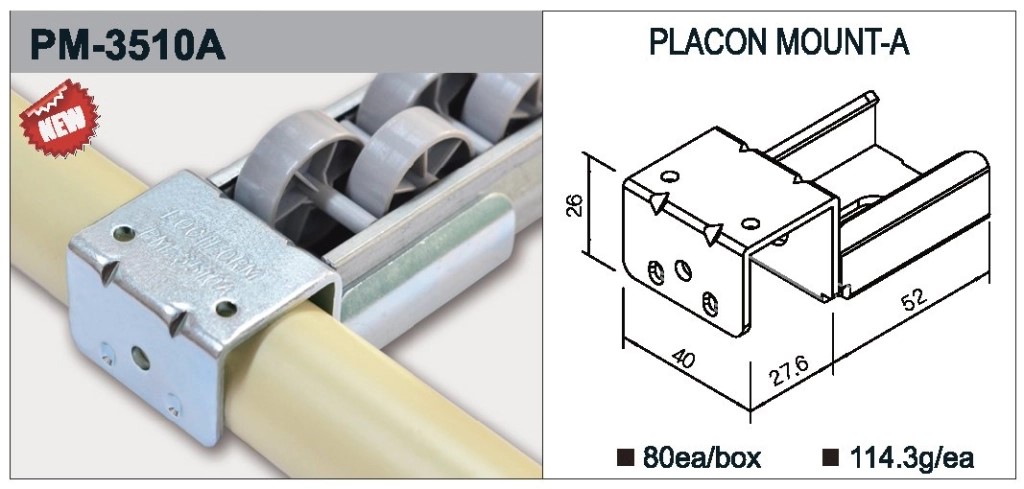 Roller Track Holder PM-3510A