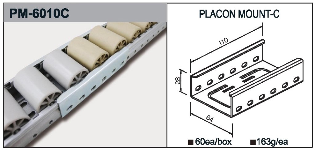 Roller Track Holder PM-6010C