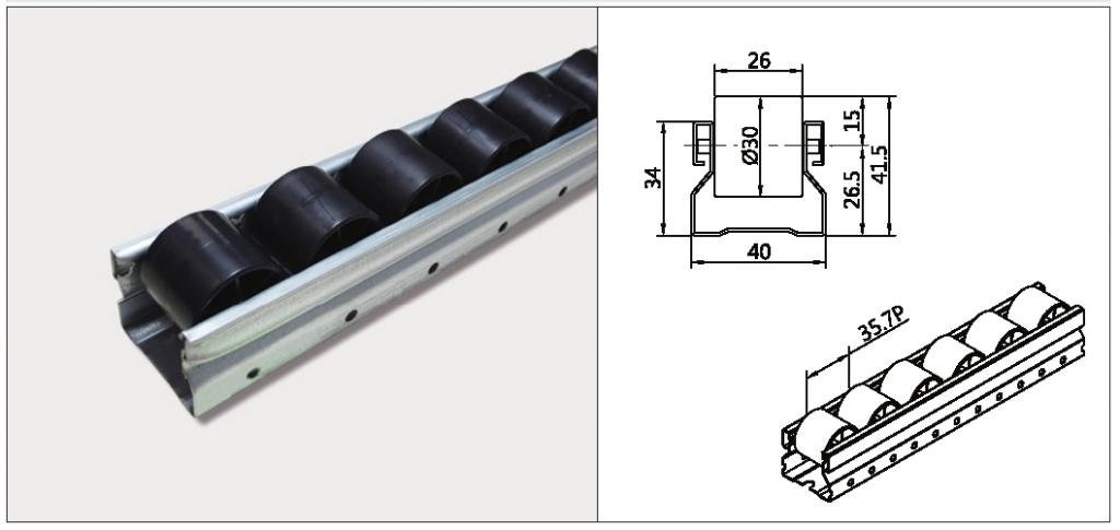 Roller Track PL-401F