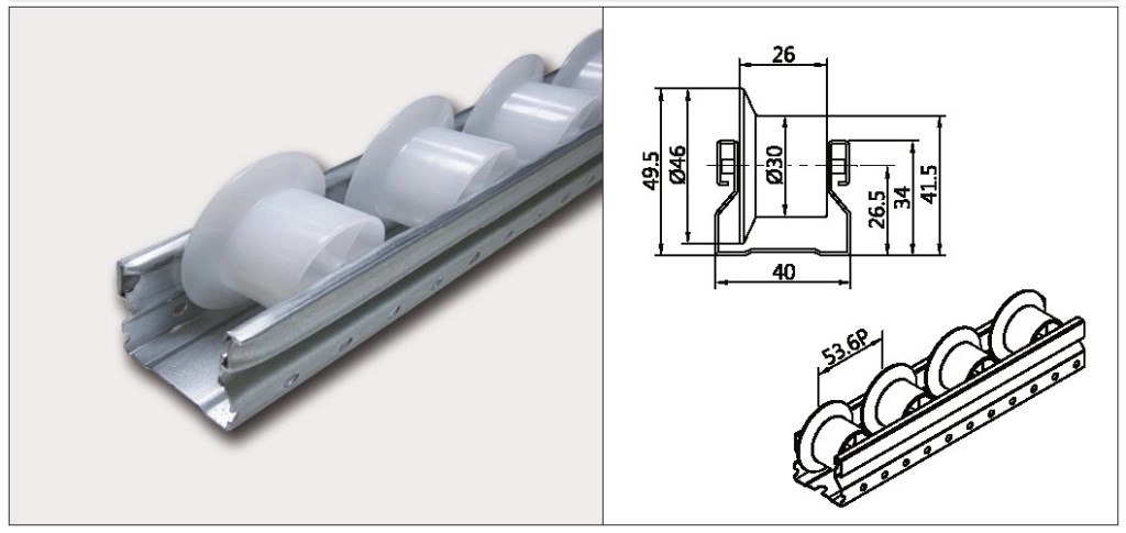 Roller Track PL-401G