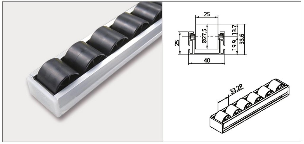 Roller Track PL-402F_EM