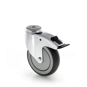 Rubber Wheel with Directional Lock 377r39J100rZLD