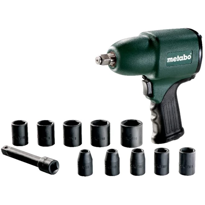 Metabo DSSW 360 Set 1/2" (604118500) Air Impact Wrench