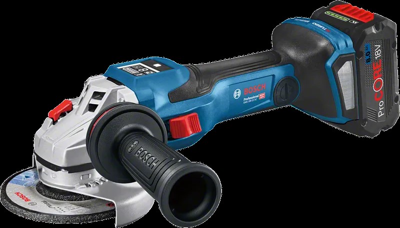 Bosch 5" Cordless Angle Grinder BITURBO GWS 18V-15 SC (Solo)