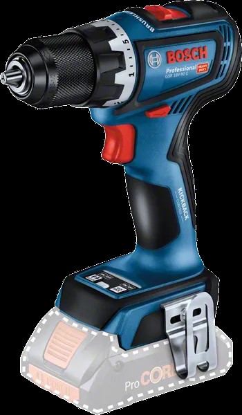 Bosch Cordless Drill Driver GSR 18V-90 C (Solo)
