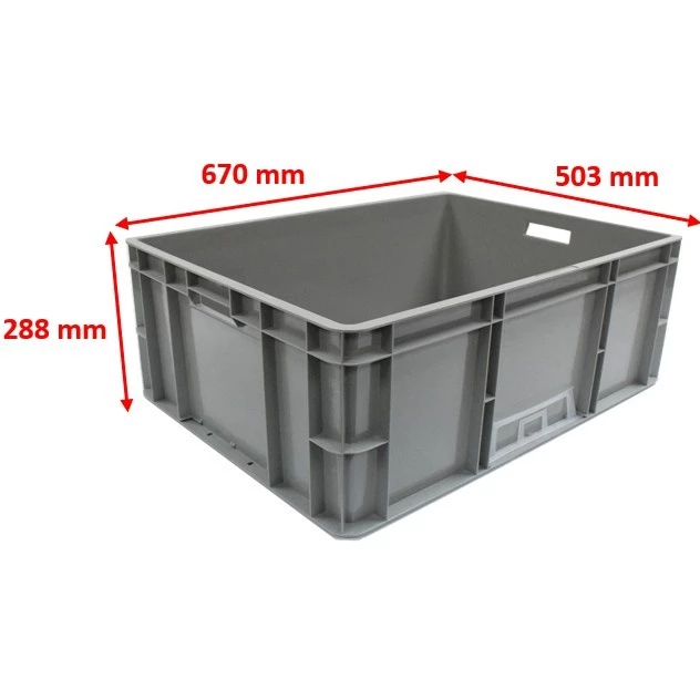TM Polybox TM463 – Heavy-Duty Industrial Plastic Container