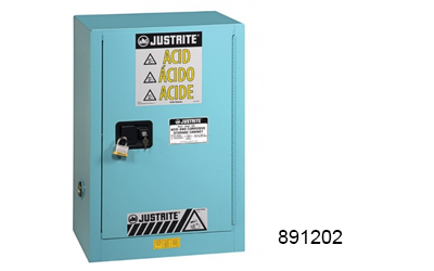 JUSTRITE SURE-GRIP® EX COUNTERTOP / COMPAC SAFETY CABINETS FOR ACID / CORROSIVE – 891202