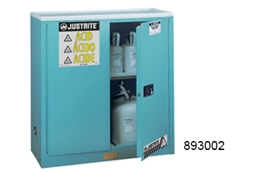 JUSTRITE SURE-GRIP EX SAFETY CABINETS FOR ACID / CORROSIVE – 893002