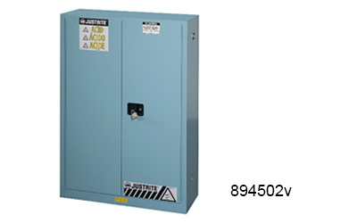 JUSTRITE SURE-GRIP EX SAFETY CABINETS FOR ACID / CORROSIVE – 894502