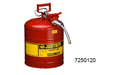 JUSTRITE TYPE II SAFETY CANS FOR FLAMMABLE – 7250120