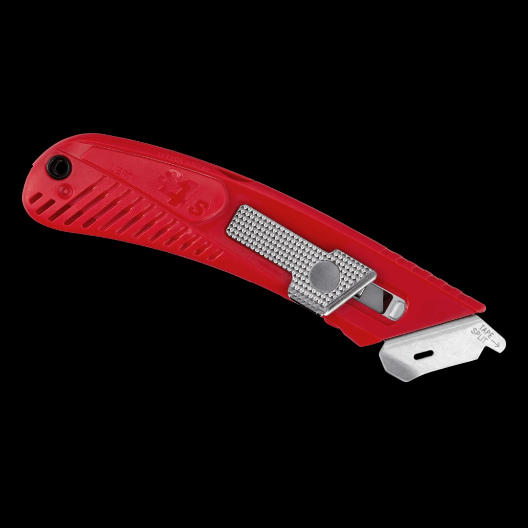 PHC S4SL™ Guarded Auto-Retract Safety Knife, Left-Handed