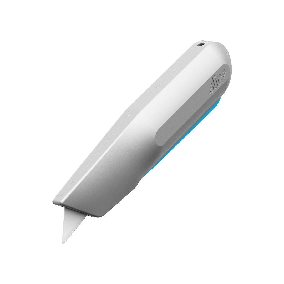 SLICE 10494 Smart-Retracting Metal-Handle Squeeze Knife