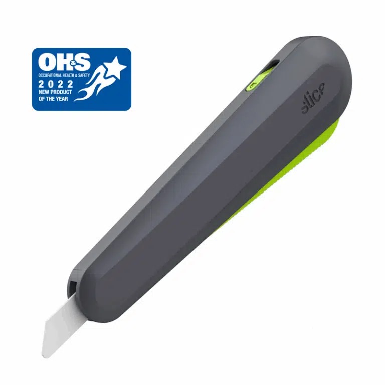 SLICE Auto-Retractable Squeeze-Trigger Utility Knife (10563)