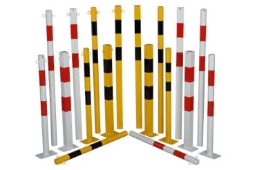 ROUND STEEL BARRIER POST