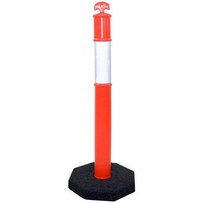 T-GUIDING POLE WITH RUBBER BASE