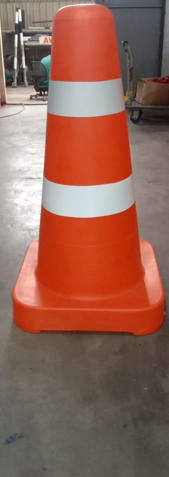 PLASTIC PE ORANGE TRAFFIC SAFETY CONE -1000MM