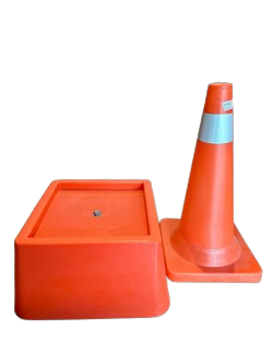 WATER FILLED TRAFFIC CONE HEIGHT EXTENSION BASE