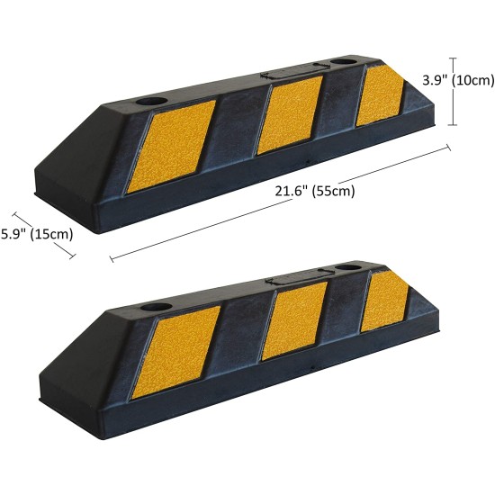 RUBBER WHEEL STOPPER