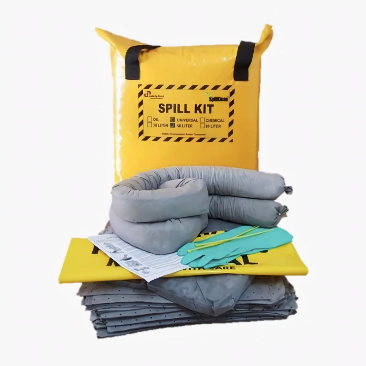 50 LITER UNIVERSAL SPILL KIT [SpillKlean-50-GP]